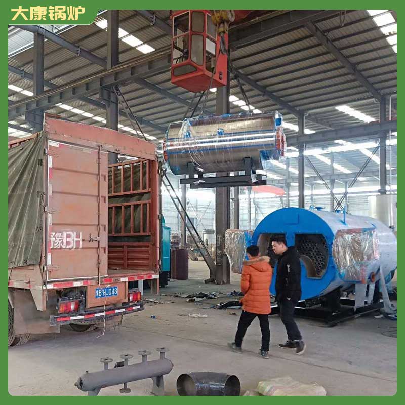 生物质锅炉蒸气太康银晨锅炉10t燃气热水锅炉